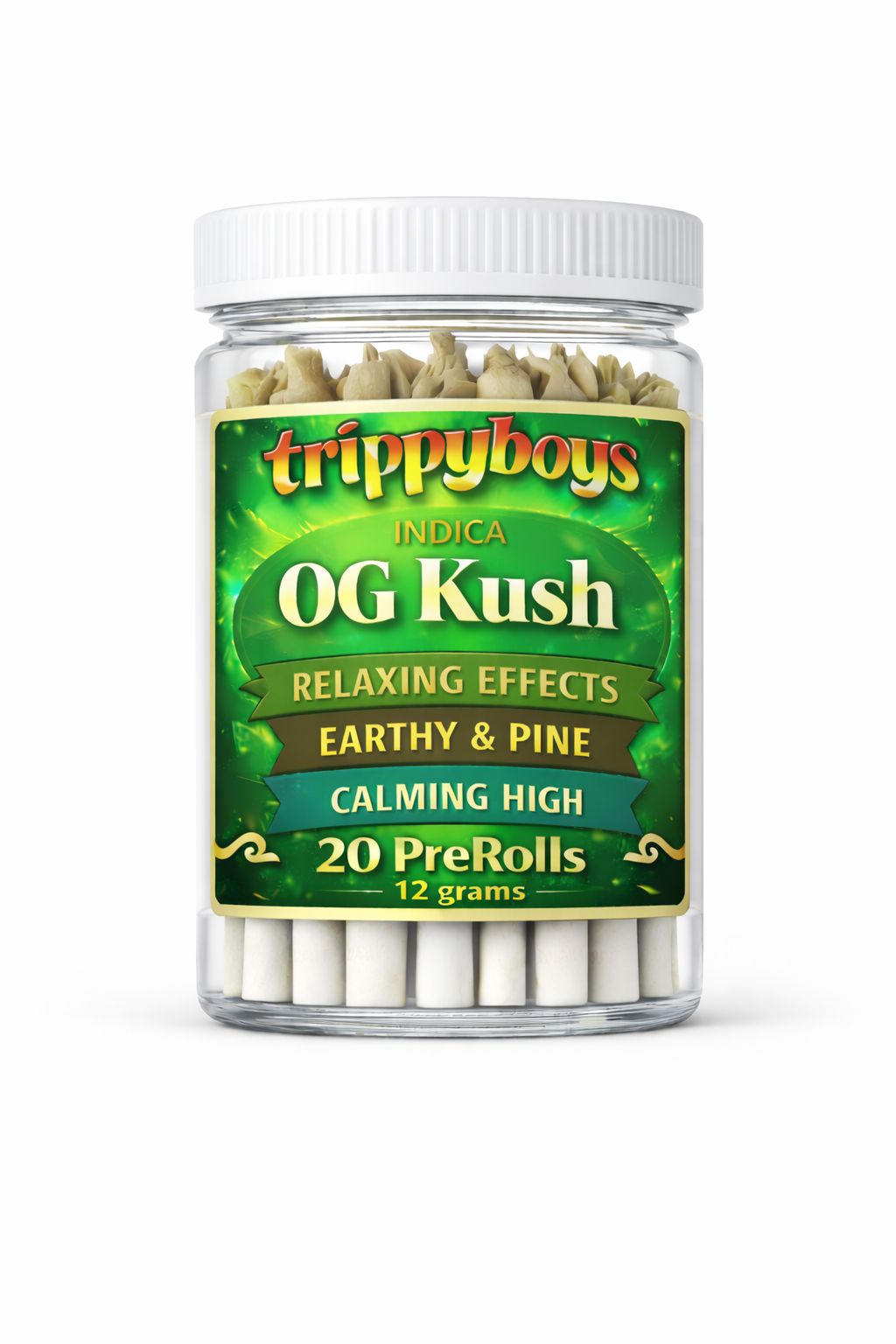 Trippyboys | OG-Kush | 20-Pre Rolls