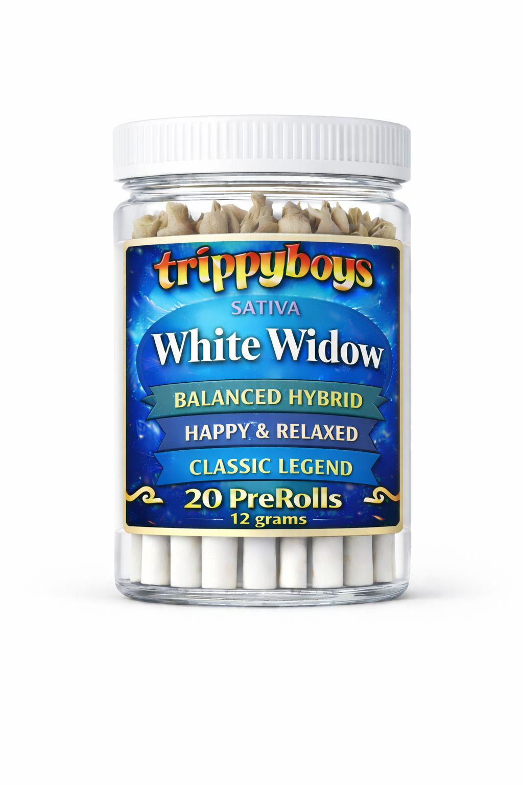 Trippyboys | White-Widow | 20-Pre Rolls